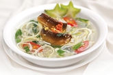 Canh lươn nấu bắp chuối hột Canh lươn nấu bắp chuối hột