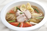Canh sườn cải chua Canh sườn cải chua