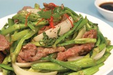 Thịt bò xào cần nước Thịt bò xào cần nước