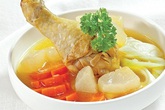 Gà nấu trái lê Gà nấu trái lê