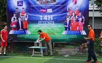 Đội bóng “tập đoàn Phan Thị” đá bóng gây quỹ từ thiện cho bé Lưu Thị Hồng Phương Đội bóng “tập đoàn Phan Thị” đá bóng gây quỹ từ thiện cho bé Lưu Thị Hồng Phương