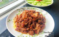 Ba chỉ xào mắm ruốc Huế ngon cơm đến hạt cuối cùng Ba chỉ xào mắm ruốc Huế ngon cơm đến hạt cuối cùng