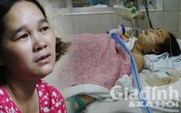 "Mẹ ơi! Cứu con với!" "Mẹ ơi! Cứu con với!"