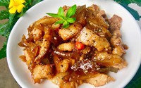 Thịt ba chỉ xào dưa mắm ngon ngỡ ngàng Thịt ba chỉ xào dưa mắm ngon ngỡ ngàng