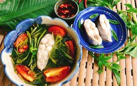 Canh cá rau lang Canh cá rau lang
