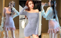 Sao Việt hack dáng đỉnh cao với mẫu váy rút dây Sao Việt hack dáng đỉnh cao với mẫu váy rút dây