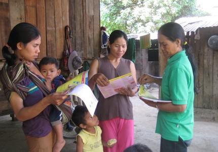 Cộng tác viên dân số tâm huyết của buôn làng Cộng tác viên dân số tâm huyết của buôn làng