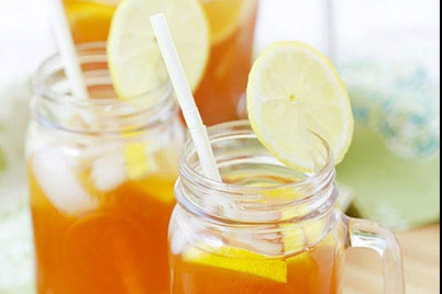 Trà chanh gừng sả detox