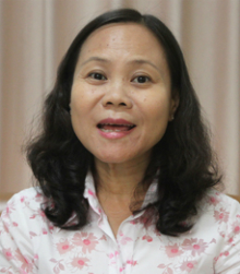 
Cô Nguyễn Thị Lan Hương, Phó hiệu trưởng trường THPT Nguyễn Du (TP HCM). Ảnh: Mạnh Tùng
