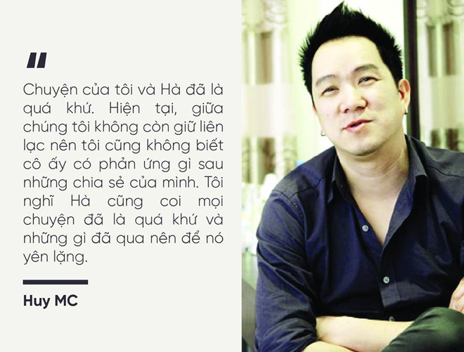 Huy MC trần tình về "cuộc tình tội lỗi với Hà Hồ" sau 1 năm phát ngôn gây sốc