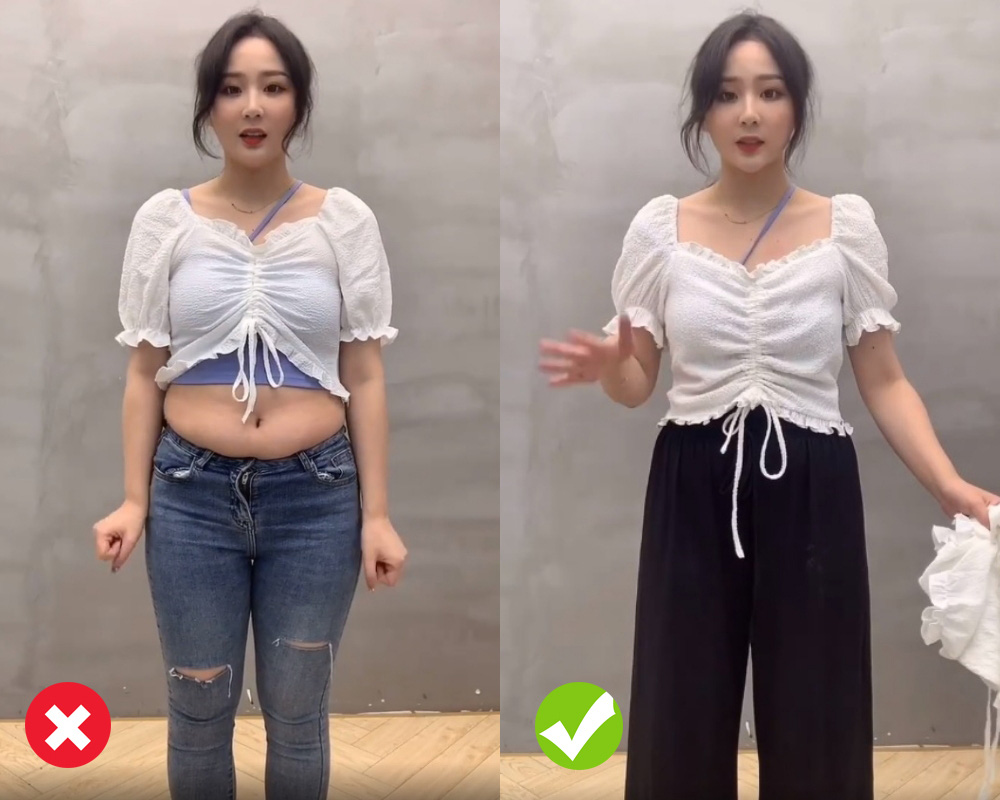 Mặc Croptop Nhất Định Đừng Chọn Kiểu Quần Này Nếu Không Muốn Trở Thành Thảm  Họa Thời Trang