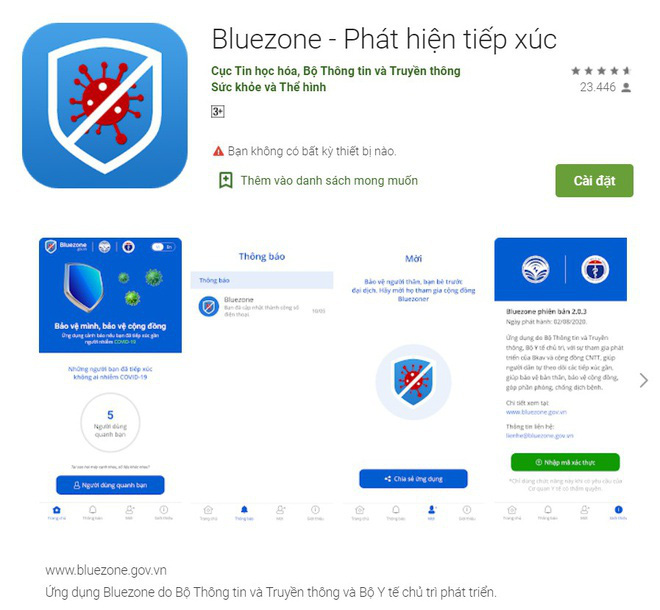 Người nổi tiếng cài Bluezone có sợ bị biết mã rồi công bố lên mạng?