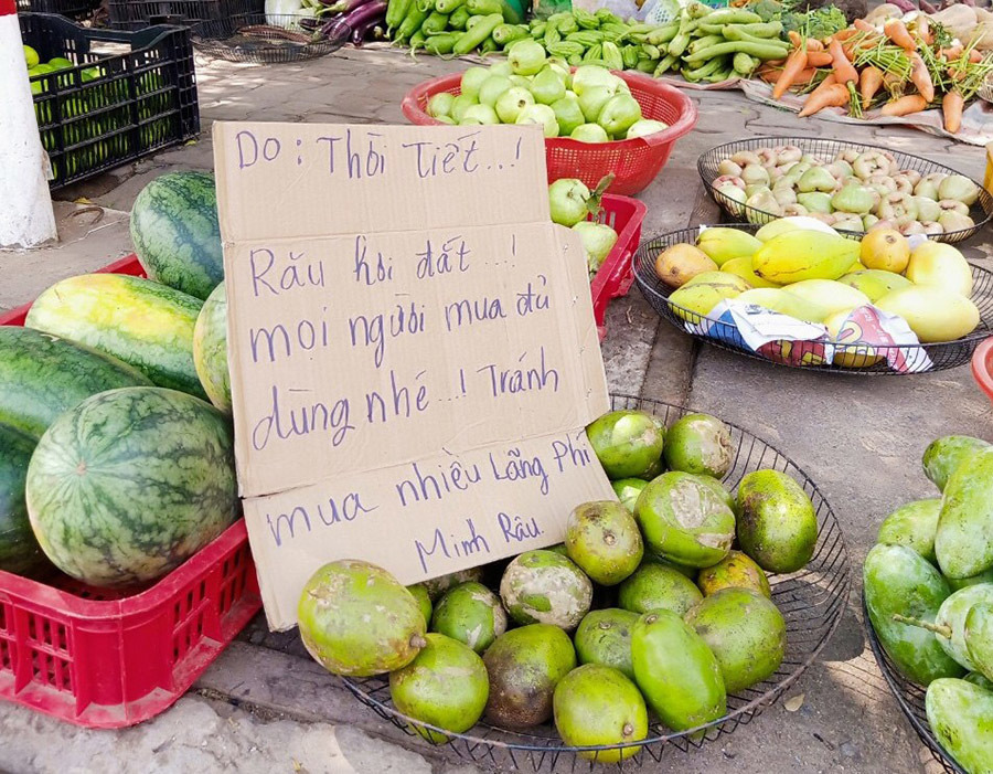 Người đàn ông bán rau lạ lùng và