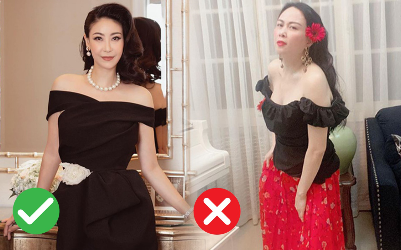Mê Váy Áo Trễ Vai Nhưng Phượng Chanel Còn Chạy Dài Mới Theo Kịp Hh Hà Kiều  Anh Về Độ Tinh Tế, Sexy Mà Không Phản Cảm