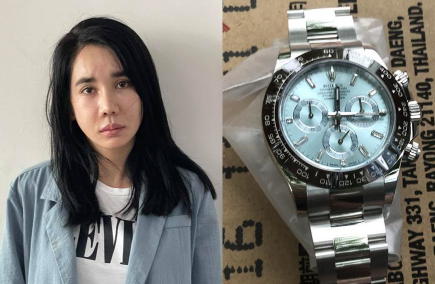 Cô gái đánh tráo đồng hồ Rolex trị giá 2 tỷ đồng của người tình - Ảnh 1.
