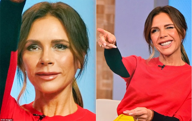 Victoria Beckham bị người hâm mộ nghi ngờ bơm môi - Ảnh 2.