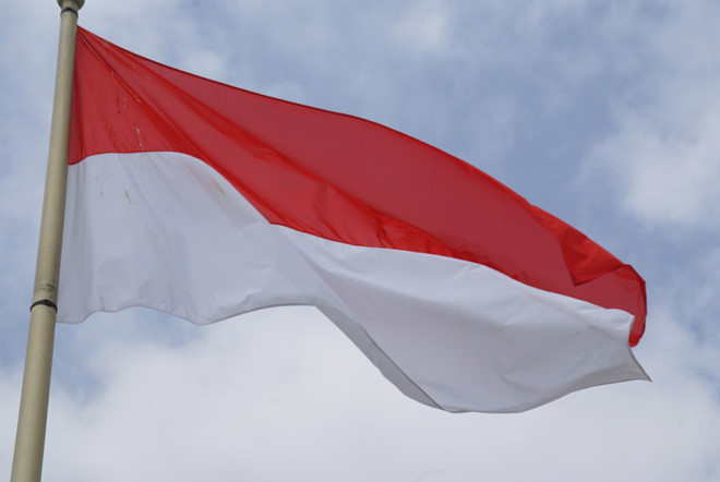 cờ của nước indonesia