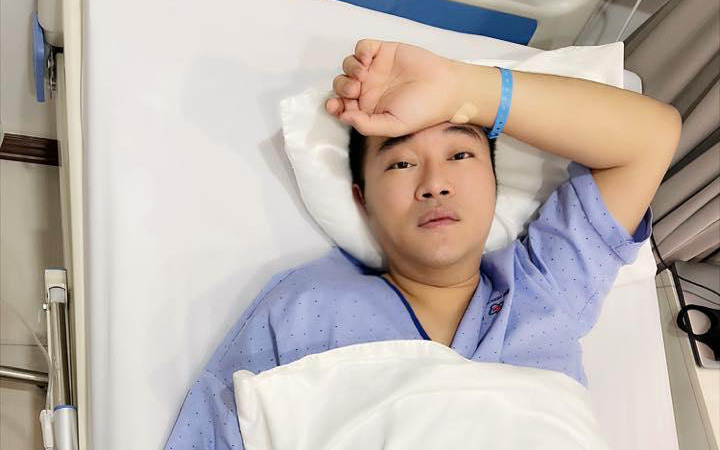 Ca sĩ Minh Quân phải cắt bỏ 80% dạ dày sau 1 tuần nhập viện