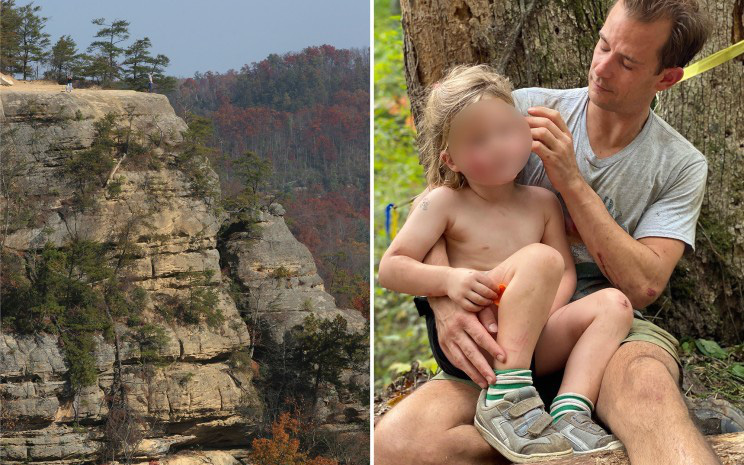 Cậu bé 4 tuổi sống sót kỳ diệu sau cú ngã xuống hẻm núi