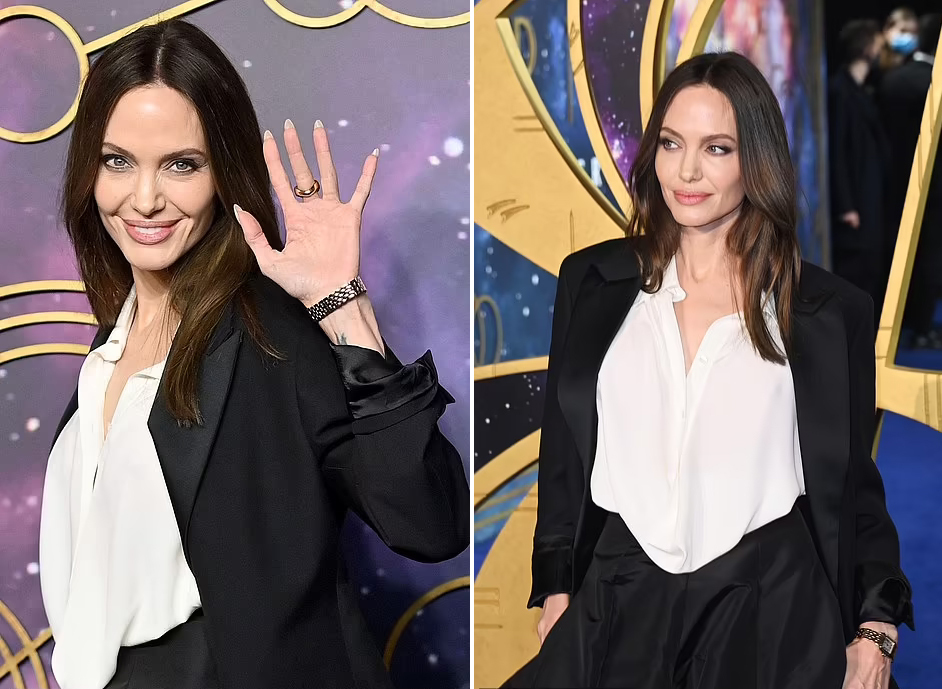 Các con Angelina Jolie nổi bật trên thảm đỏ ở London - Ảnh 9.
