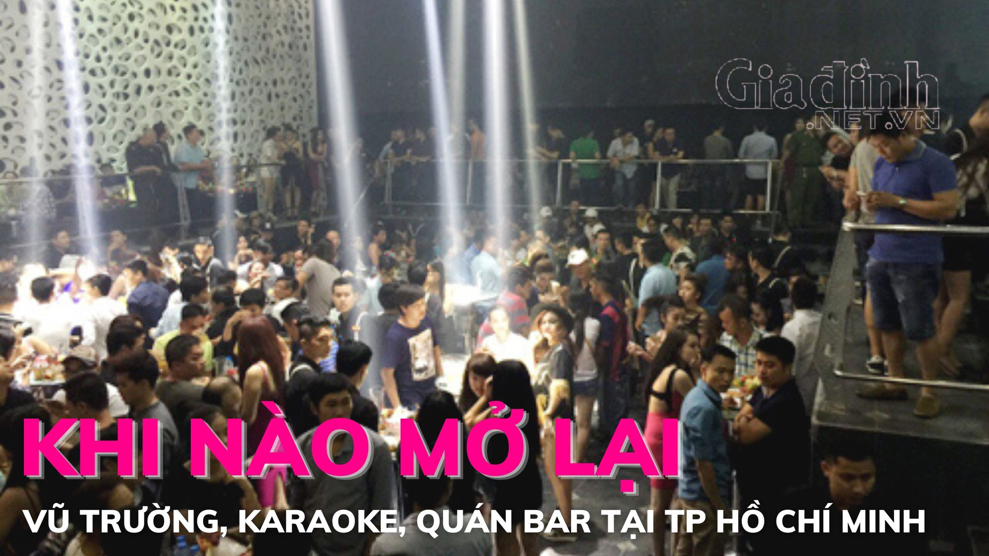 Khi nào mở lại vũ trường, karaoke, quán bar, làm đẹp tại TP Hồ Chí Minh
