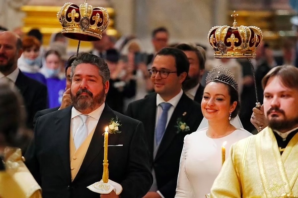 Hình ảnh đám cưới hoàng gia Nga đầu tiên sau 100 năm - Ảnh 8.