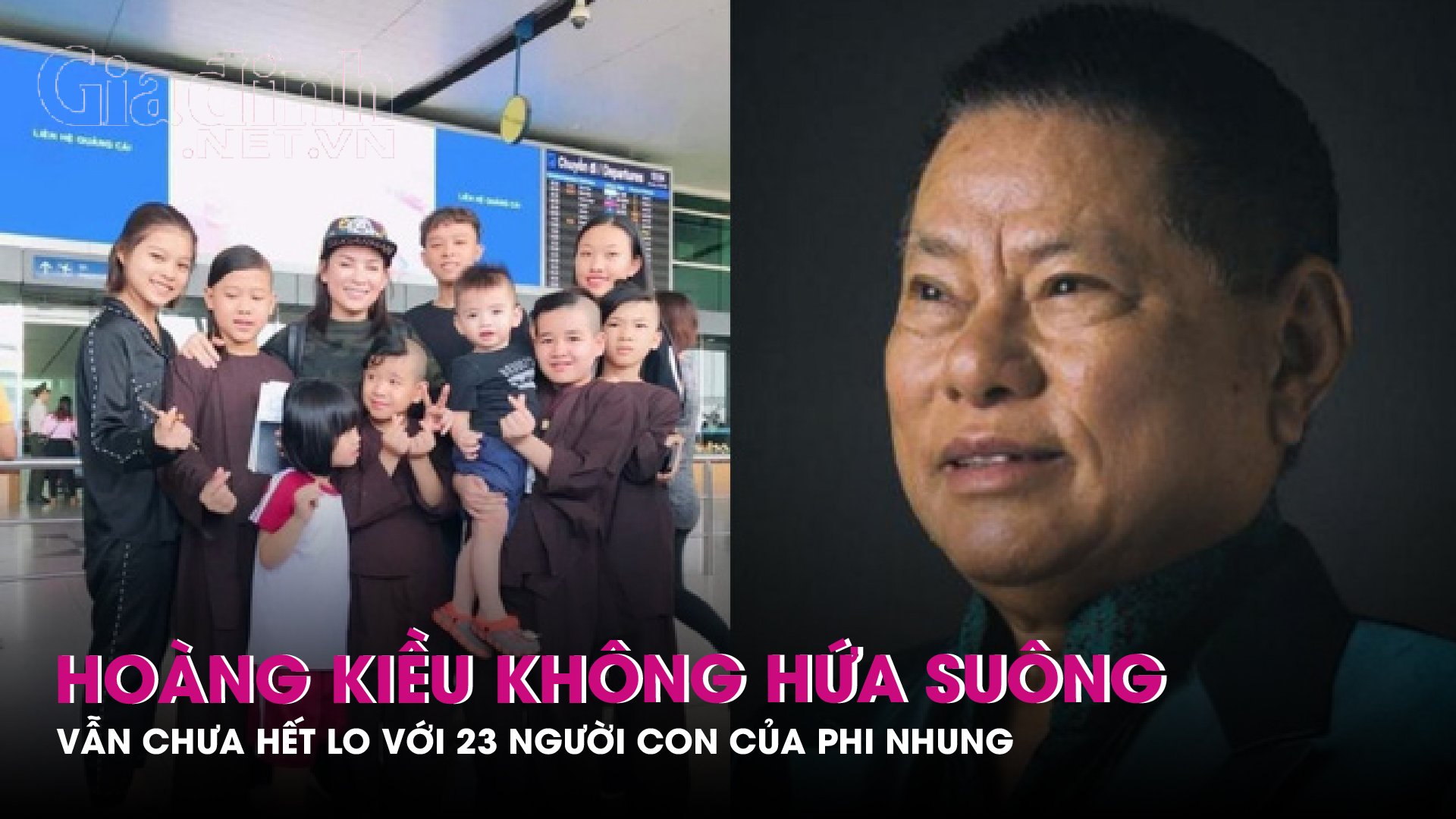 Hoàng Kiều không hứa suông vẫn chưa hết lo với 23 đứa con của Phi Nhung