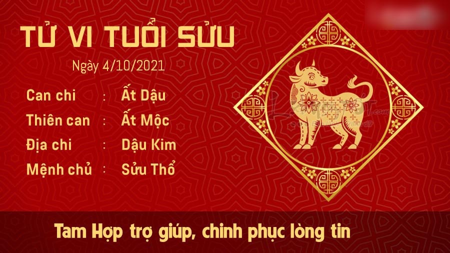 Tử vi thứ 2 ngày 04/10/2021 của 12 con giáp: Mão không chịu mở lòng, Mùi phát tài - Ảnh 2.