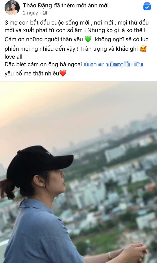 Chị ruột xác nhận Hoa hậu Đặng Thu Thảo đã ly hôn, hé lộ cuộc sống nàng Hậu sau khi hôn nhân tan vỡ - Ảnh 1.