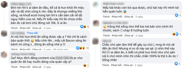 Dân mạng 'hú hồn' trước món bánh mì thịt sống của 1 quán ở Hà Nội, tranh cãi dữ dội xem có ăn được không? - Ảnh 6.