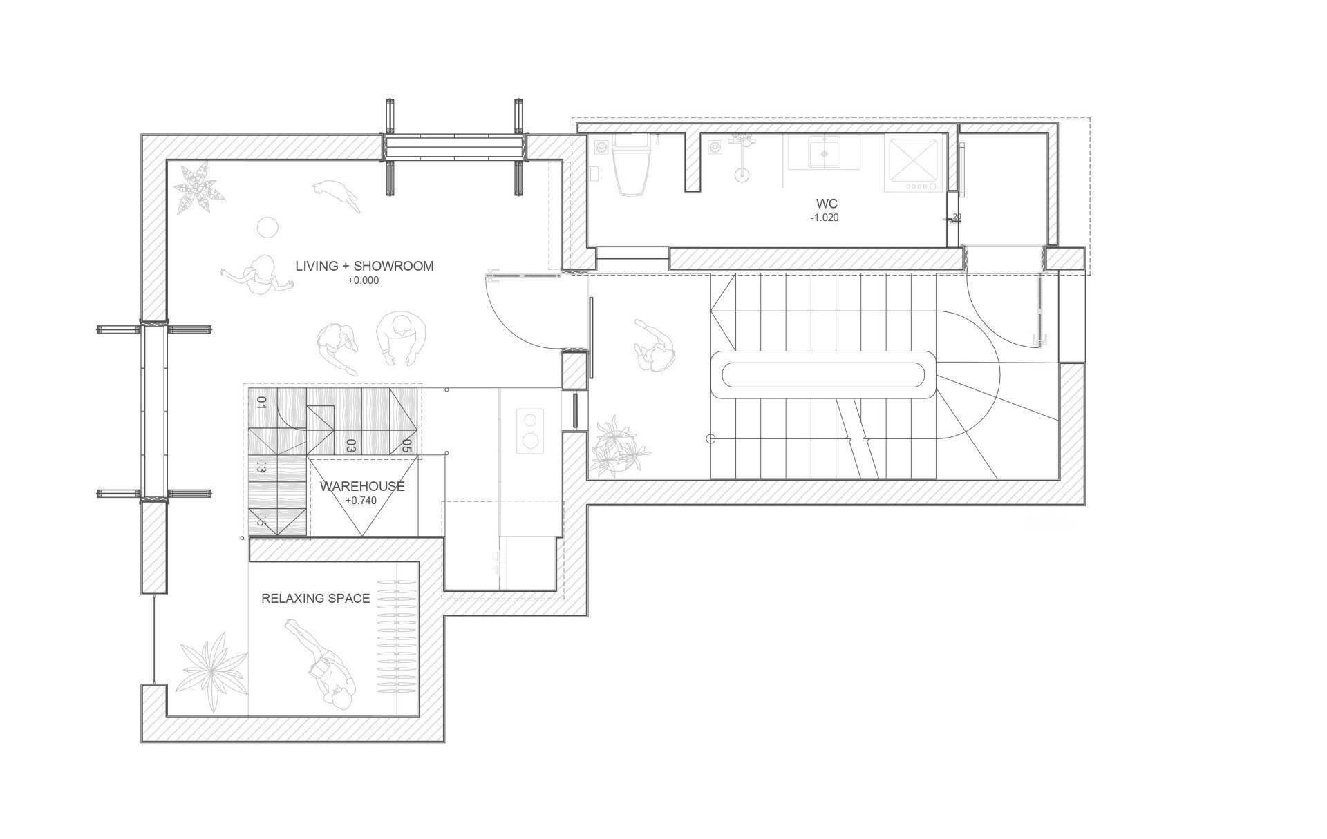 Căn hộ 30m2 ẩm mốc, xập xệ như rộng ra gấp đôi nhờ cách cải tạo đặc biệt - Ảnh 4.