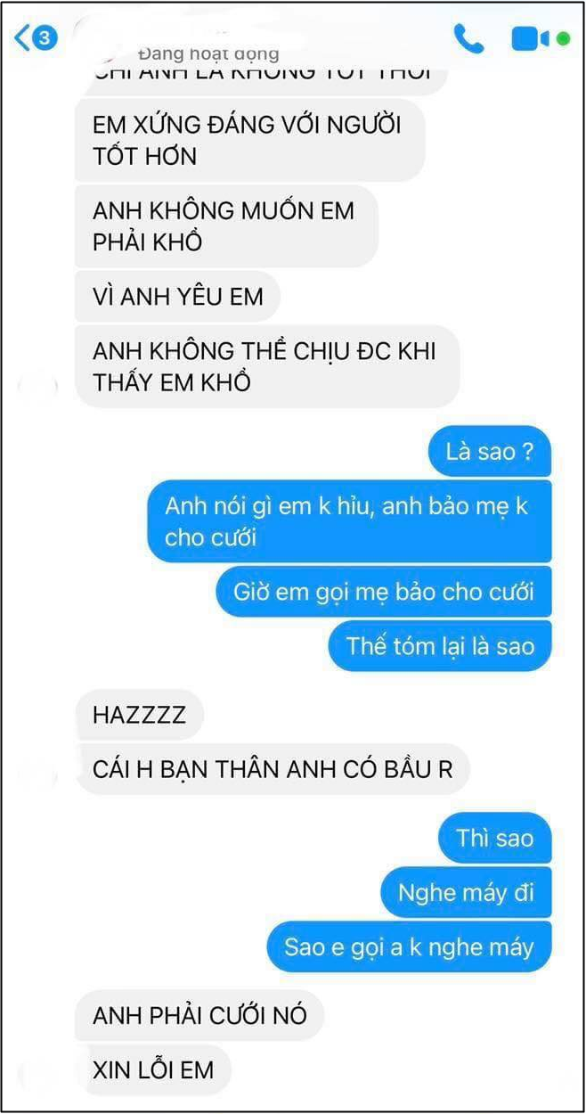 &quot;Bạn thân anh có bầu rồi, anh phải cưới nó, xin lỗi em&quot; - Ảnh 2.