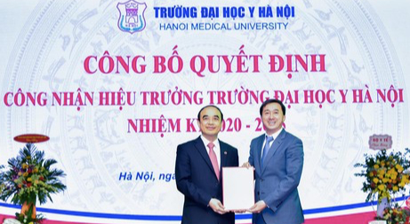 Đại học Y Hà Nội có hiệu trưởng mới  - Ảnh 1.