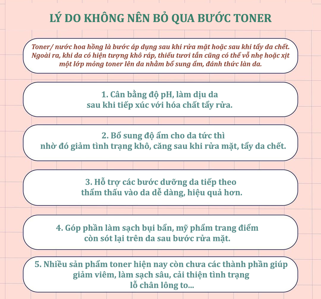 Lý do nên có toner trong chu trình chăm da - Ảnh 1.