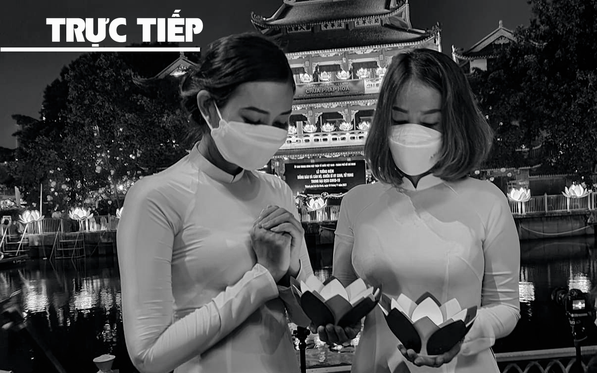 Cả nước tắt đ&egrave;n, thắp nến tưởng nhớ hơn 23.000 đồng b&agrave;o mất v&igrave; COVID-19