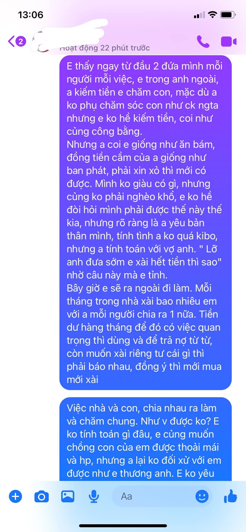 Chồng thu nhập tháng hơn trăm triệu đồng, đưa vợ được 2 triệu còn sợ... phí - Ảnh 2.