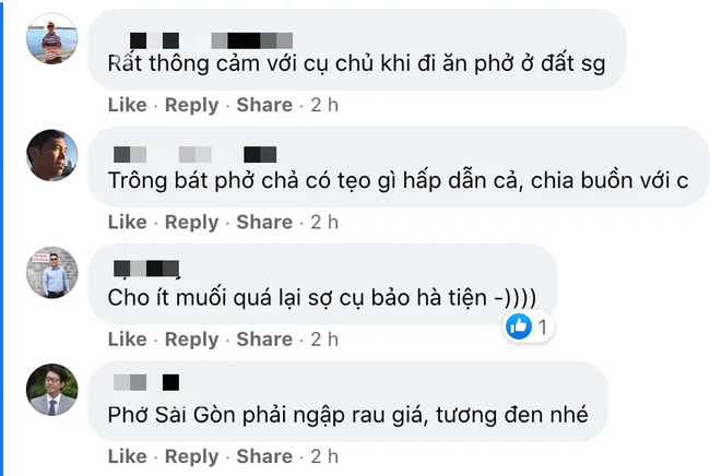 Tranh cãi một người ở Hà Nội than trời khi ăn tô phở 85 nghìn đồng ở Sài Gòn: 'Đất Sài Gòn ăn phở khổ quá'! - Ảnh 3.