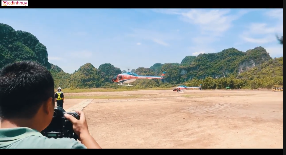 Ngắm danh thắng Tràng An từ máy bay trực thăng  - Ảnh 4.