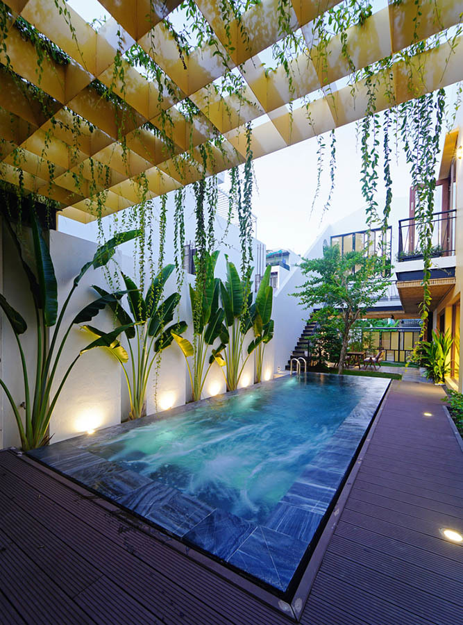 Mát mắt với căn biệt thự được thiết kế như một resort - Ảnh 11. Mát mắt với căn biệt thự được thiết kế như một resort - Ảnh 11.