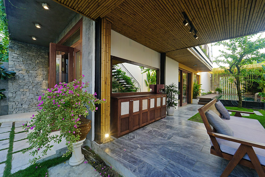 Mát mắt với căn biệt thự được thiết kế như một resort - Ảnh 7. Mát mắt với căn biệt thự được thiết kế như một resort - Ảnh 7.
