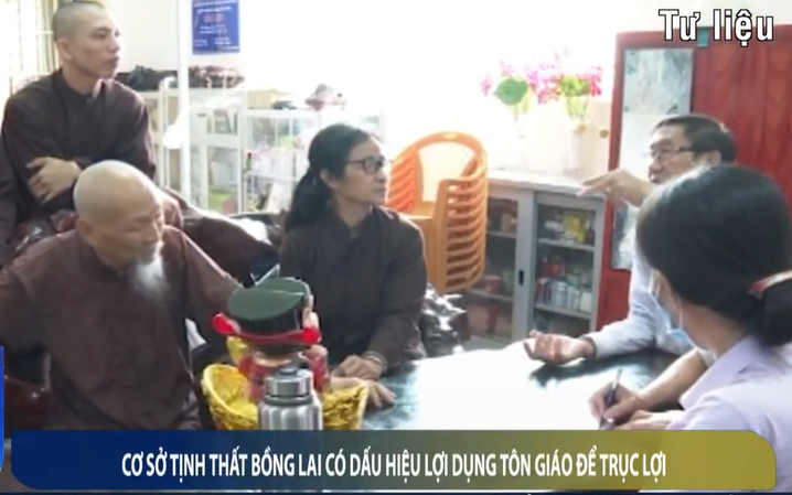 Tiếp tục bị VTV chỉ mặt gọi tên, Tịnh Thất Bồng Lai khiến dân tình xôn xao với những thông tin gây sốc
