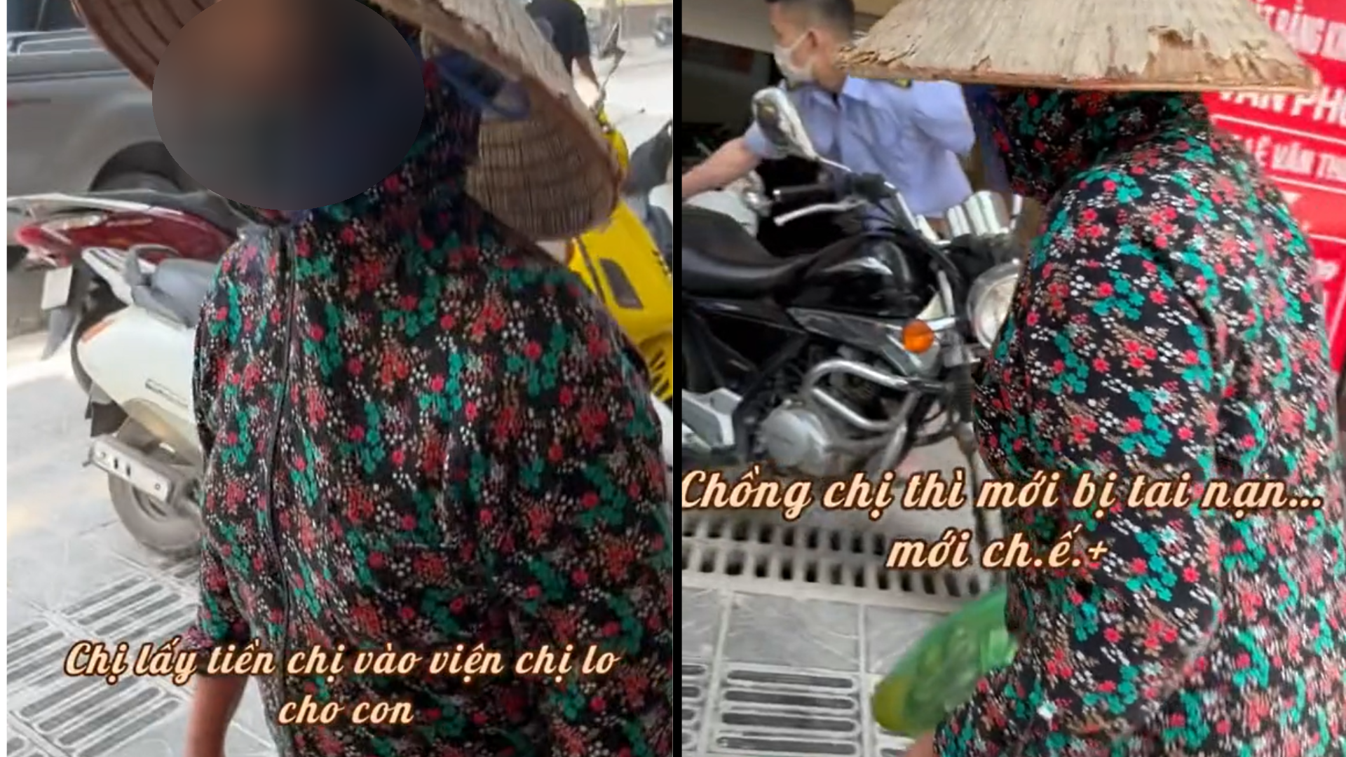Clip người phụ nữ vái lạy, cầu xin cô gái mua giúp nốt chỗ cam vì phải lo cho con trai nằm viện gây xôn xao MXH - Ảnh 2.