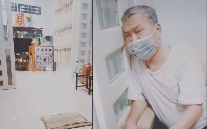 Hai vợ chồng cùng đi cách ly điều trị, ngày về cụ ông chỉ nhìn thấy nụ cười vợ trên di ảnh - Ảnh 1.