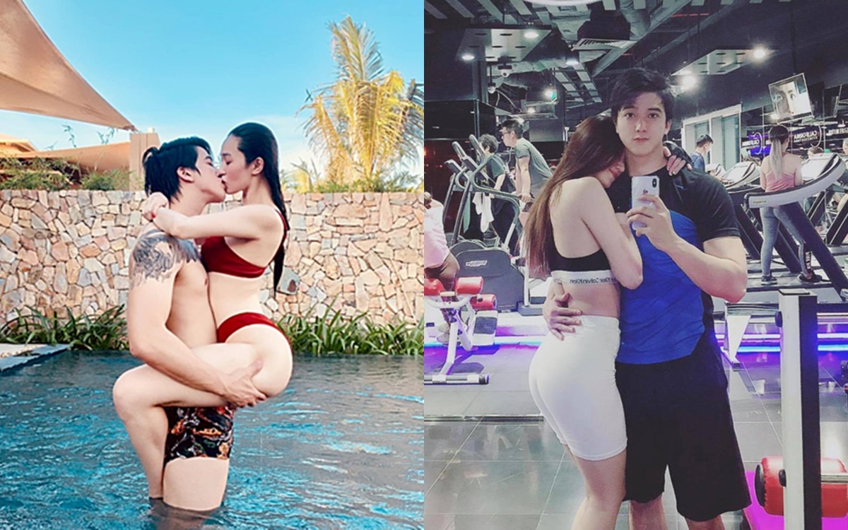 Bốn năm Khánh My, Tiến Vũ kề vai sát cánh - Ảnh 3. Bốn năm Khánh My, Tiến Vũ kề vai sát cánh - Ảnh 3.