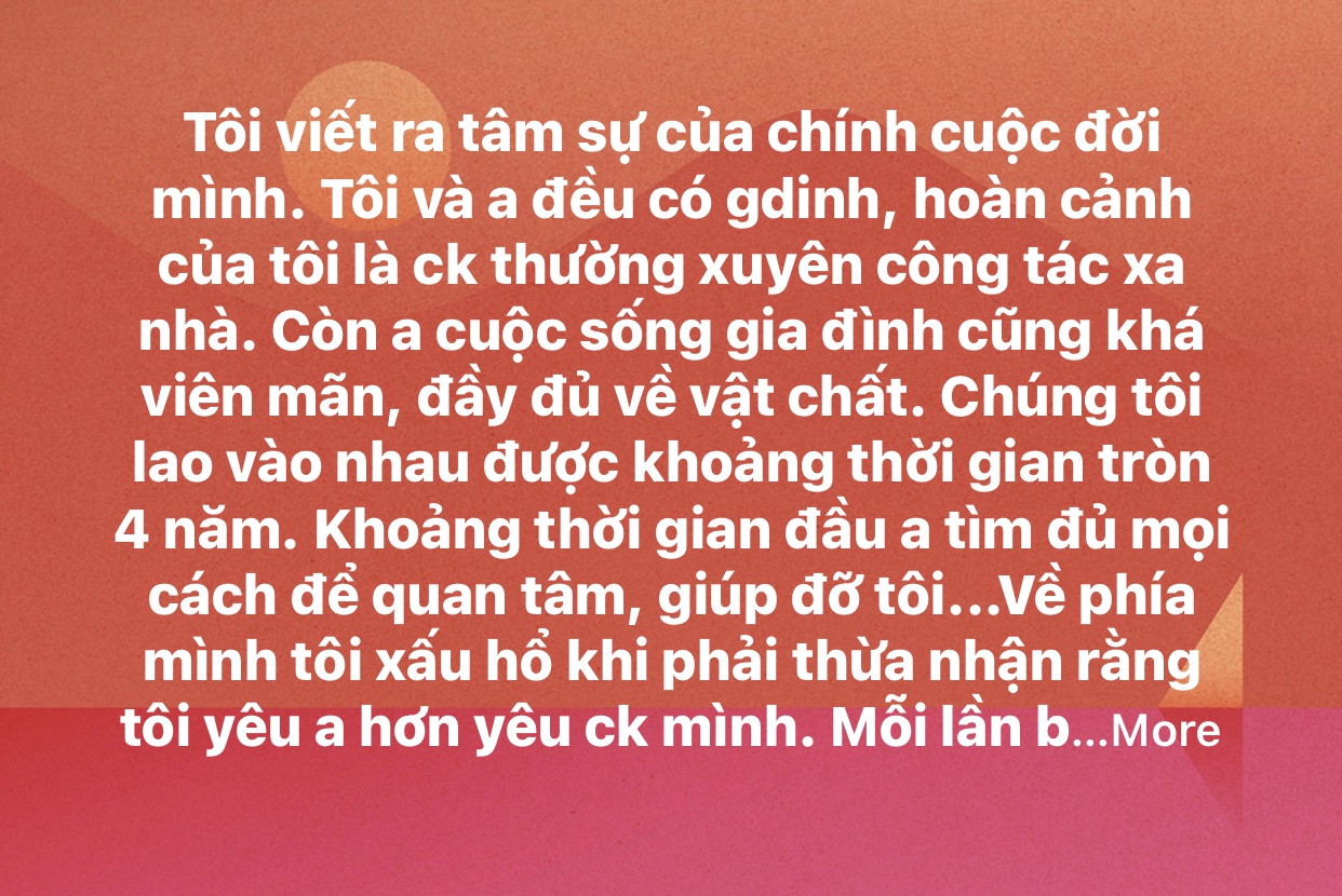 Ma lực của một cuộc tình vụng trộm - Ảnh 1.