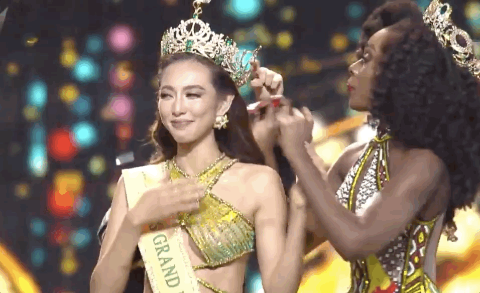 Trọn vẹn bài hùng biện và phần ứng xử tuyệt vời bằng 2 thứ tiếng giúp Thùy Tiên đăng quang Miss Grand - Ảnh 3.