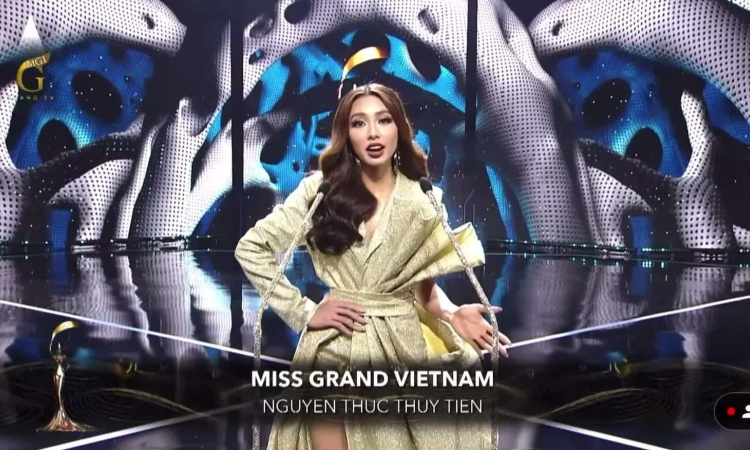 Thùy Tiên vào Top 10 Hoa hậu Hòa bình Quốc tế - Ảnh 3.