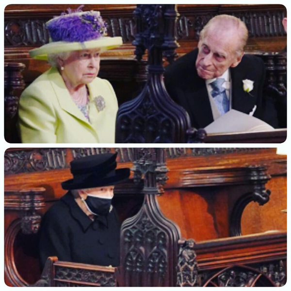 Giọt nước mắt của Thái tử Charles, hình ảnh cô độc của Nữ hoàng Anh trong lễ tang Hoàng thân Philip - Ảnh 4.