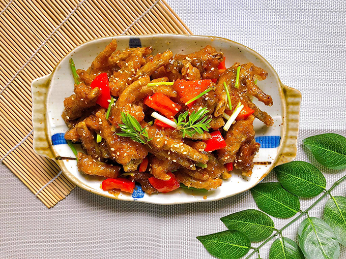 Thơm Ngon Mon Chan Ga Rim Bơ Me