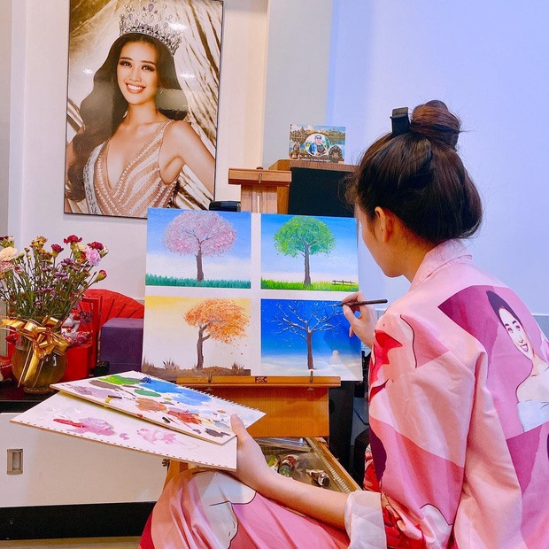 Tận mắt chiêm ngưỡng không gian sống sang chảnh của Hoa hậu Khánh Vân - Ảnh 3.